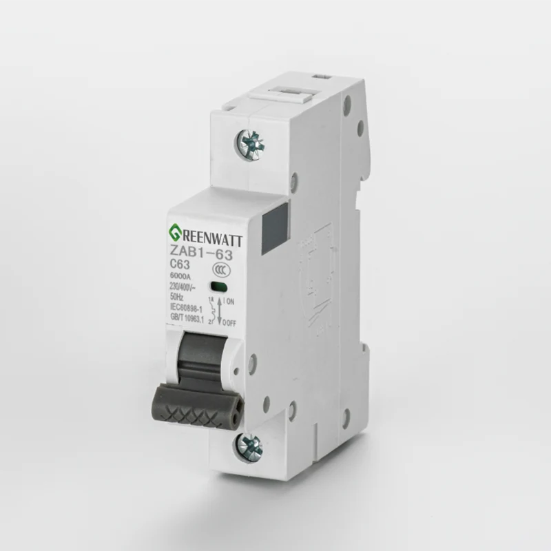 1P 250V 63A DC miniatureafbryder
