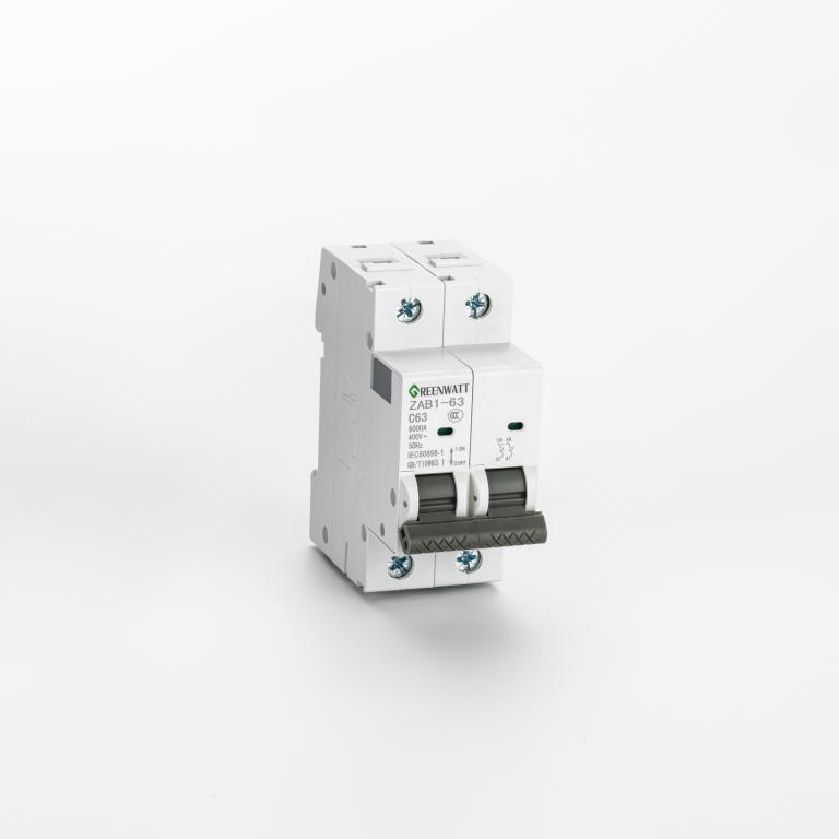 AC afbryderkurve C 10A 2P 6kA