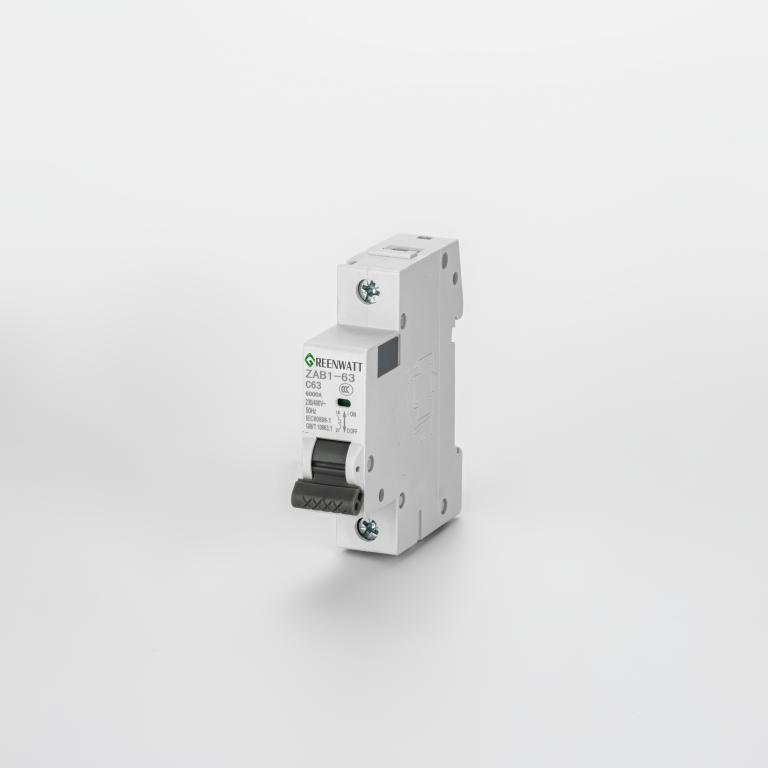 AC afbryderkurve C 63A 1P 6kA