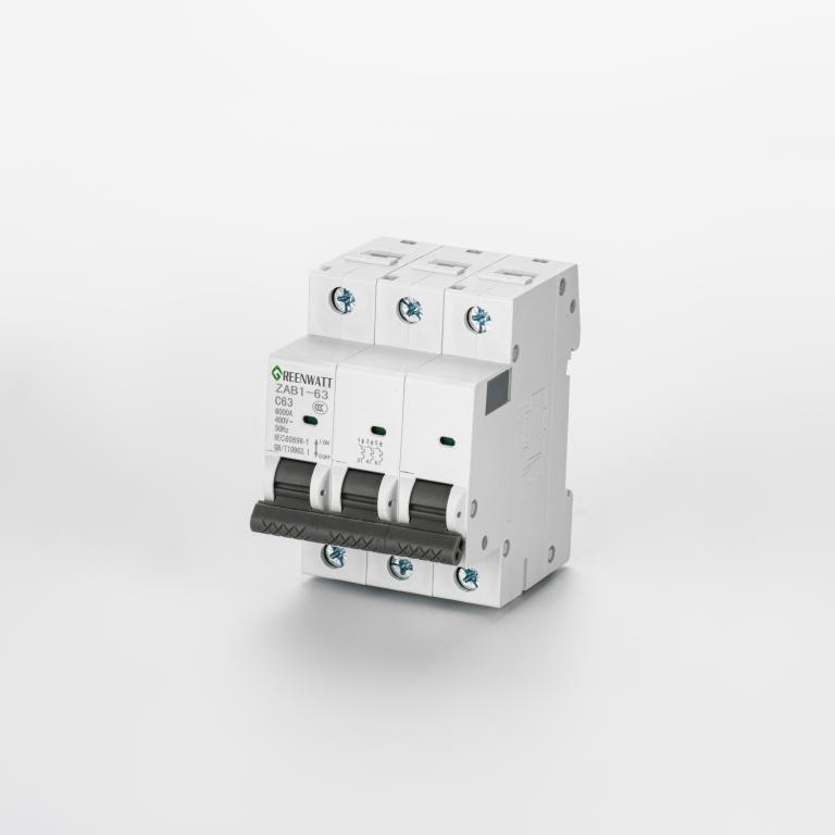 AC afbryderkurve C 63A 3P 6kA