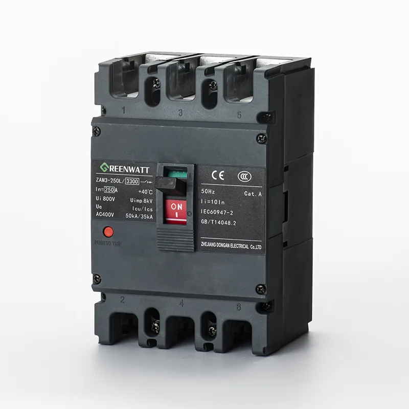 AC400V 250A støbt kabinet afbryder