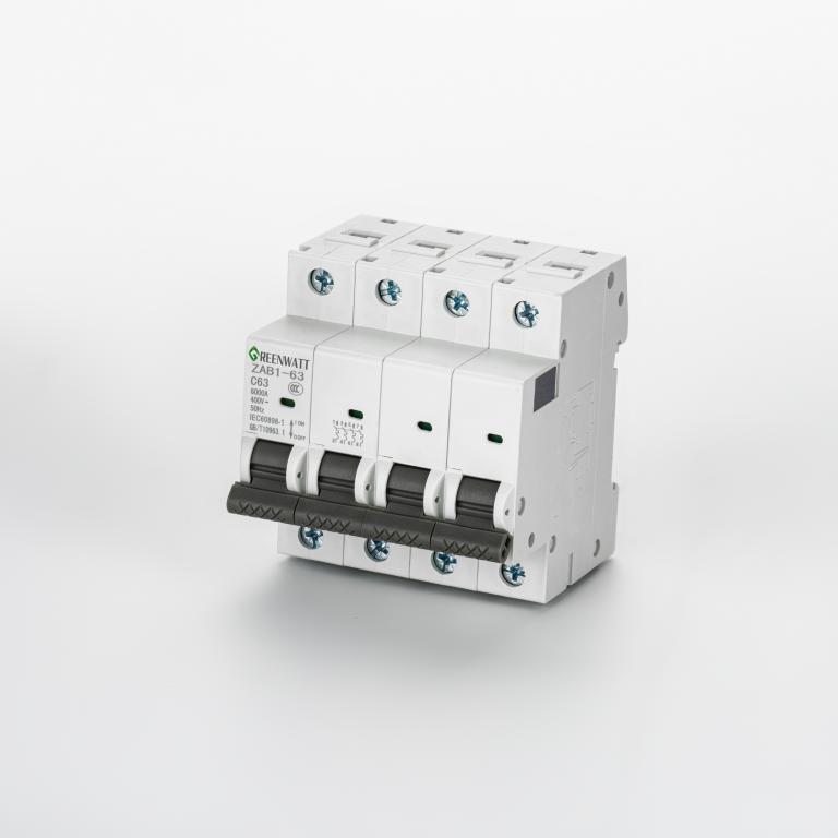 AC Circuit Breaker Curve C 63A 4P 6kA